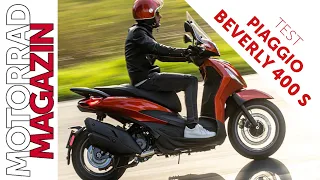 Piaggio Beverly 400 S Test - Bestes Preis-/Leistungspaket? Performance, Komfort, Elektronik.