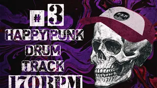 Happy Punk Drum Track 170bpm #3