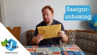 Saatgut-Unboxing - Pläne für das nächste Gartenjahr