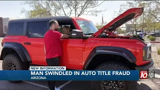 Arizona man swindled after buying stolen car from Michigan theft ring