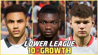 FIFA 23 - LOWER LEAGUE PLAYERS WITH BIGGEST GROWTH! (REAL FACES)