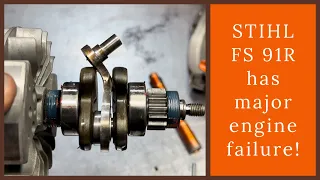 STIHL FS 91R has major engine failure / Also FS 91 common problems