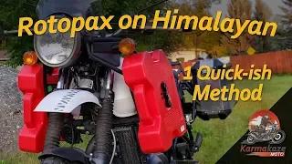 A Rotopax Fuel Can Install Method: Holding after 2,000 miles!