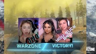 COD Warzone Best Moments #1 (GIRL'S EDITION)