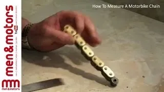 How To Measure A Motorbike Chain