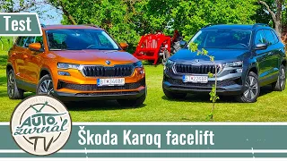 Škoda Karoq 1.5 TSI DSG/2.0 TDI 4x4 facelift TEST 2022: Porovnali sme základné a LED Matrix svetlá