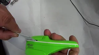 Staple-less Stapler for Locksmith Office