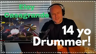 Drum Teacher Reacts: Eloy Casagrande | 14 Years Old (Modern Drummer Festival 2005)