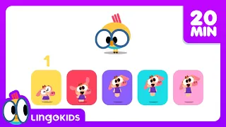 COUNTING SONG 🧮💙 + The Best Numbers Songs for Kids | Lingokids