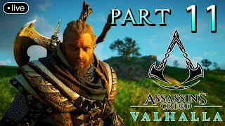 Assassin's Creed Valhalla — Часть 11.Суссекс осада Порчестера.прохождение в 2 К.СТРИМ.