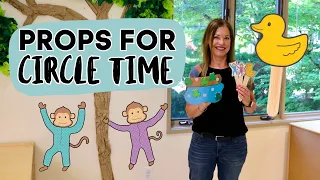 Introducing Props for Toddler and Preschool Circle Time