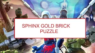 Lego Marvel Super Heroes 2 - Sphinx Gold Brick Puzzle