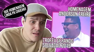 REACTION: HOMENAGEM ANDERSON FREIRE - TROFÉU GERANDO SALVAÇÃO - legendas em Português!