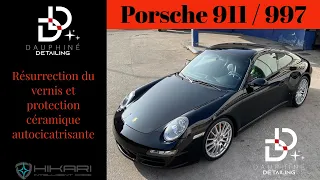 Résurrection d’une Porsche 911 type 997 : Detailing extérieur et protection céramique