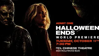 Halloween Ends Premiere Hollywood CA Chinese Theatre October 11, 2022 Jamie Lee Curtis Michael Myers