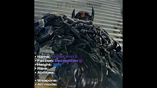 Transformers Profiles // Part 3 // Shockwave #transformers