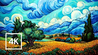 Van Gogh's Vision: A Digital Landscape Tour