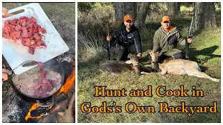 Epic Fallow Deer Hunt II Hunt and Cook II NSW State Forest Hunting 2023