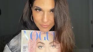 ASMR: Vogue Italia magazine flip thru (whisper)