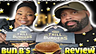 BUN B'S TRILL BURGERS 🍔 // REVIEW GO or THROW // **GOOD IDEA or BAD IDEA** @Trill Burgers