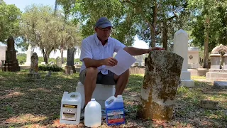 Veteran Headstone Cleaning Protocol for Private and Municipal Cemeteries