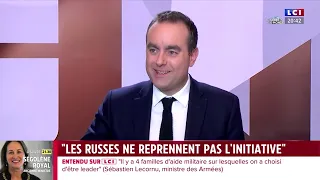 Guerre en Ukraine : "S'il y a escalade, c'est la Russie qui en est responsable" : Sébastien Lecornu