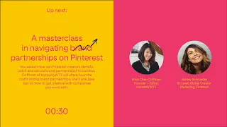 A masterclass in navigating brand partnerships on Pinterest- Pinterest Creators Social