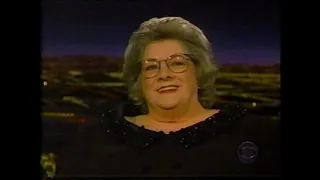 Rosemary Clooney on The Late Late Show with Tom Snyder 2/16/99