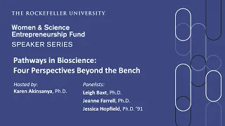 Pathways in Bioscience: Four Perspectives Beyond the Bench