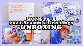 몬스타엑스 2021 시즌그리팅 언박싱 | MONSTA X SEASONS GREETINGS UNBOXING | 몬베베 덕질 브이로그