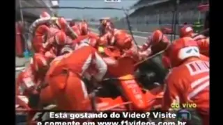 Melhores momentos Gp da Espanha 2007 vitória de Felipe Massa   10Youtube com