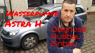 Wasserpumpe Opel Astra Corsa A10XEP Z10XEP Z12XEP Z14XEL / Z14XEP austauschen / reparieren Vauxhall