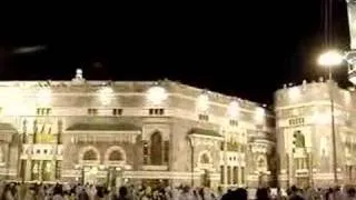 Adhan outside Masjid al haram (mashaAllah)