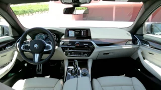 BMW Série 5 2017 Intérieur et Coffre (Officiel)