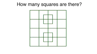 How many squares are there? [with English subtitles]