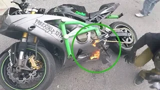 MY BIKE IS ON FIRE! | SBFC 2018 Street Stunt Ride!