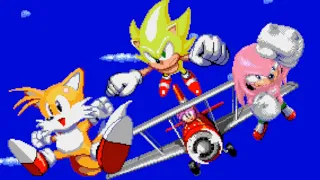 Sonic Classic Heroes (Genesis) - Team Sonic / All Emeralds Walkthrough