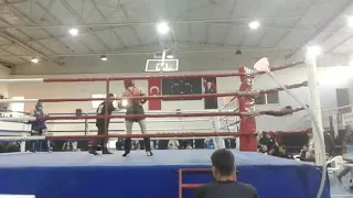 2018 Muay thai milli takım seçmesi blue corner Ömer Ünal