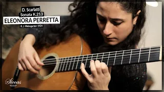 Eleonora Perretta plays Sonata K. 213 by Domenico Scarlatti on a 1924 R. J. Weissgerber