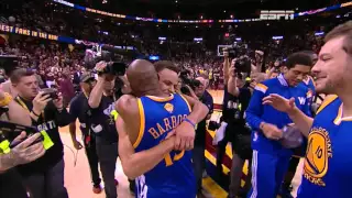 2015 NBA Finals - Golden State Warriors vs. Cleveland Cavaliers - Closing moments