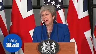 PM jokes about not suing the EU when suggested by Trump