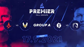 BLAST Premier Fall Groups: Astralis vs. Vitality, Evil Geniuses vs. Team Liquid |  Group A, Day 2