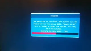 Recover BIOS With Dual BIOS System - GIGABYTE motherboards
