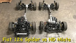 ND Miata & Fiat 124 Spider Drivetrain Comparison