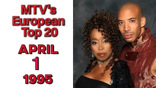 MTV's European Top 20 [] 01 APRIL 1995
