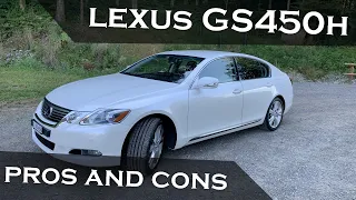 Review of Lexus GS450h 2011 - 5 advantages and disadvantages [4K]