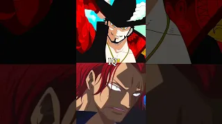 Mihawk VS Shanks #onepiece #shanks #mihawk