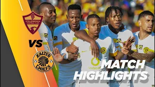 Highlights | Stellenbosch FC vs. Kaizer Chiefs | 2022/2023 MTN8 1/4 Final