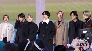 200221 BTS The Today Show Full Interview 2020 방탄소년단  New York City Live Fancam