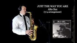 JUST THE WAY YOU ARE (7/4 arrangement) - Alto Sax - Billy Joel - Free score